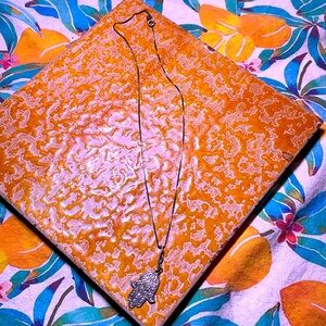 18” Sterling Silver Hamsa necklace